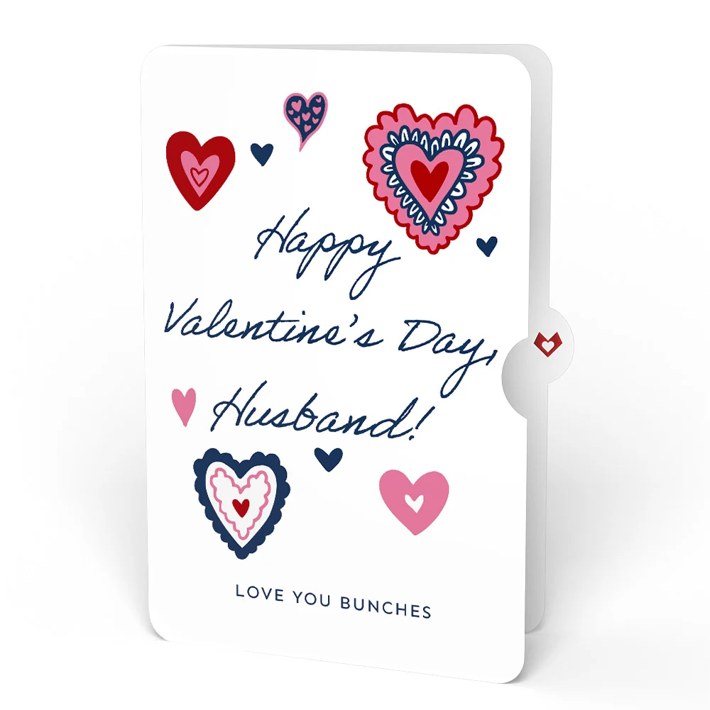 Lovepop Sweet Strawberry Valentine HeartFelt Charm Card and Sentiment Set for Husband Bag - Image 4