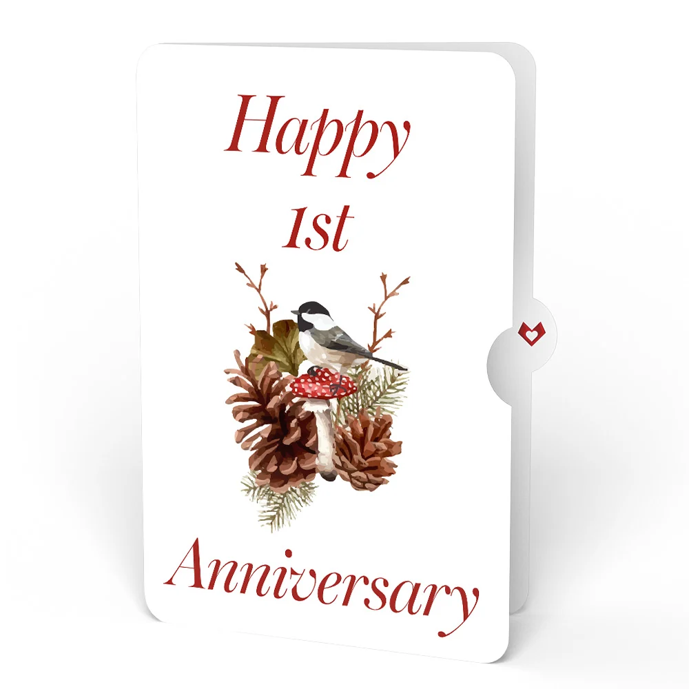 Lovepop Fall Sunshine 1st Anniversary Bouquet and Sentiment Set Cream - Image 4