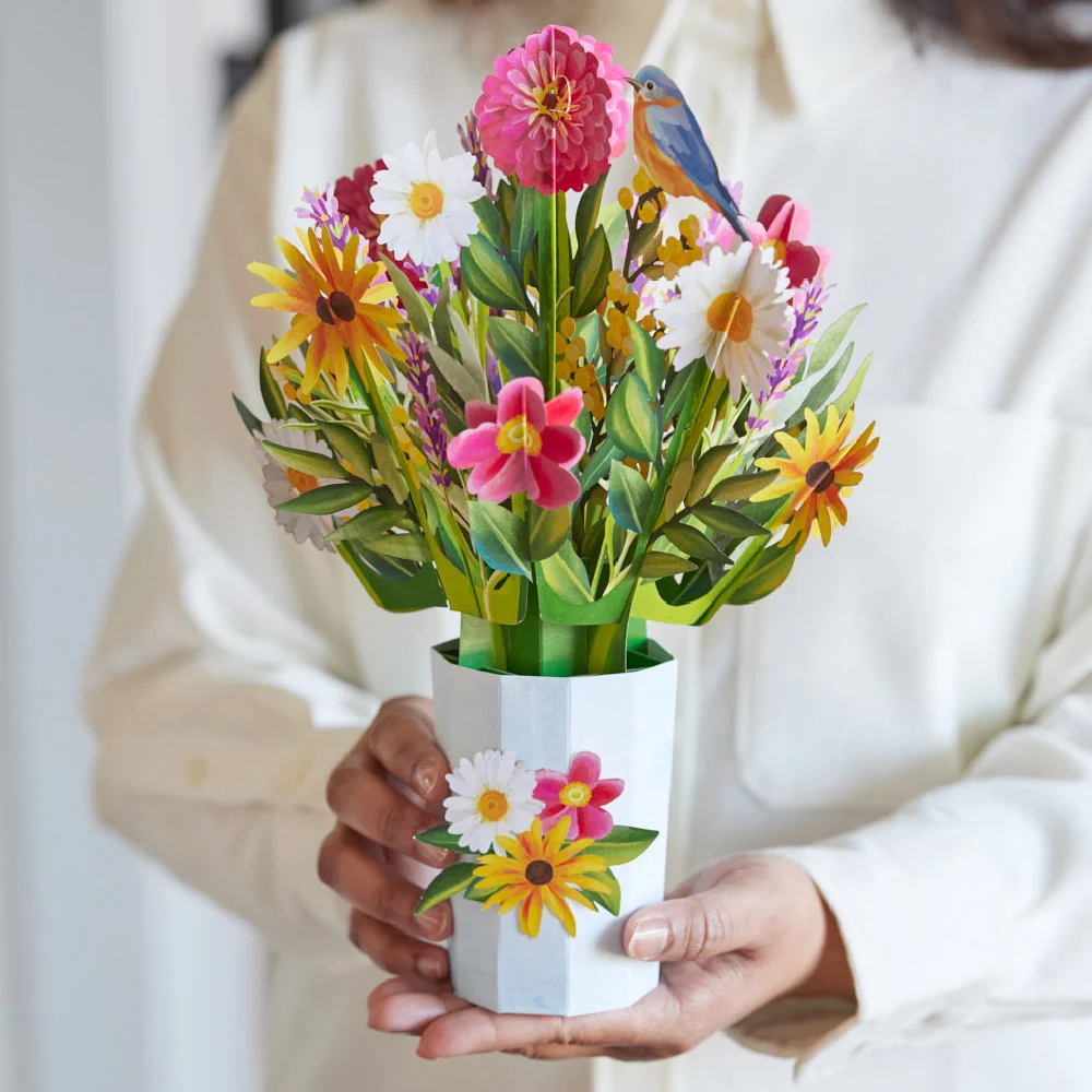Lovepop 'Happiest Birthday Wishes' Plushpop Card and Bouquet Bundle - Image 4