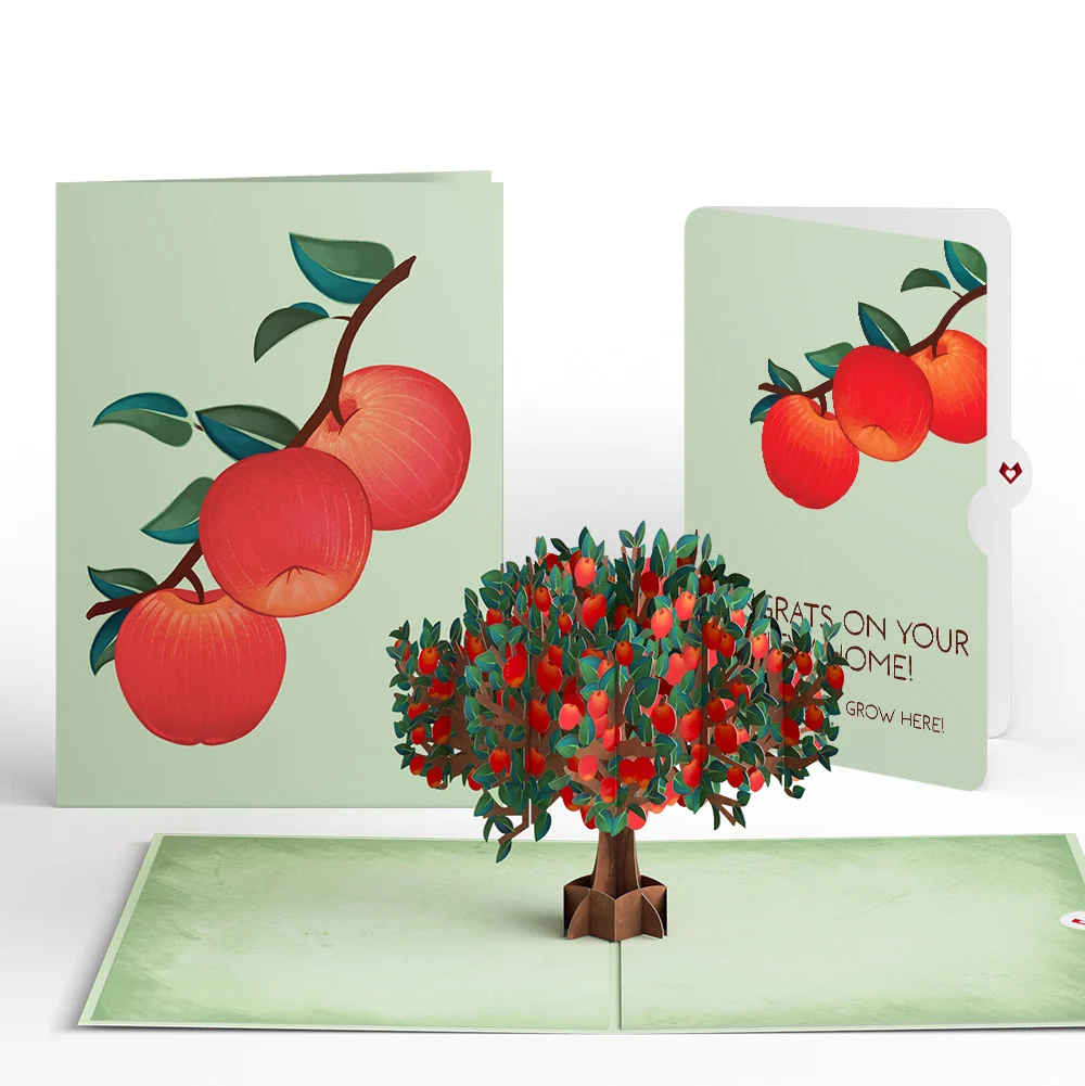 Lovepop Apple Tree Housewarming Pop-Up Card and Sentiment Set