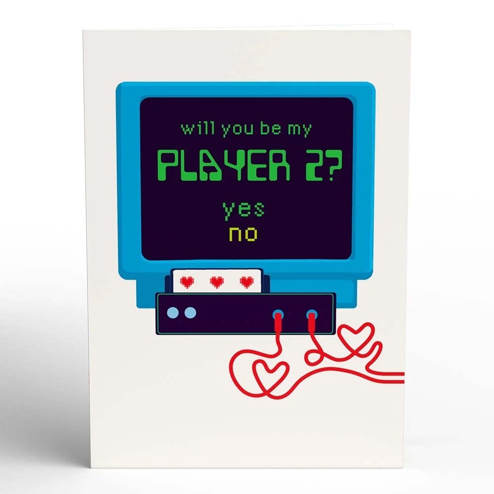 Lovepop Gamer Love Pop-Up Card - Image 4