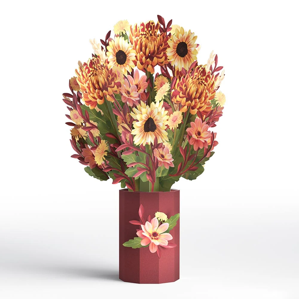 Lovepop Thankful Suncatcher Card & Pop-Up Bouquet Bundle - Image 3