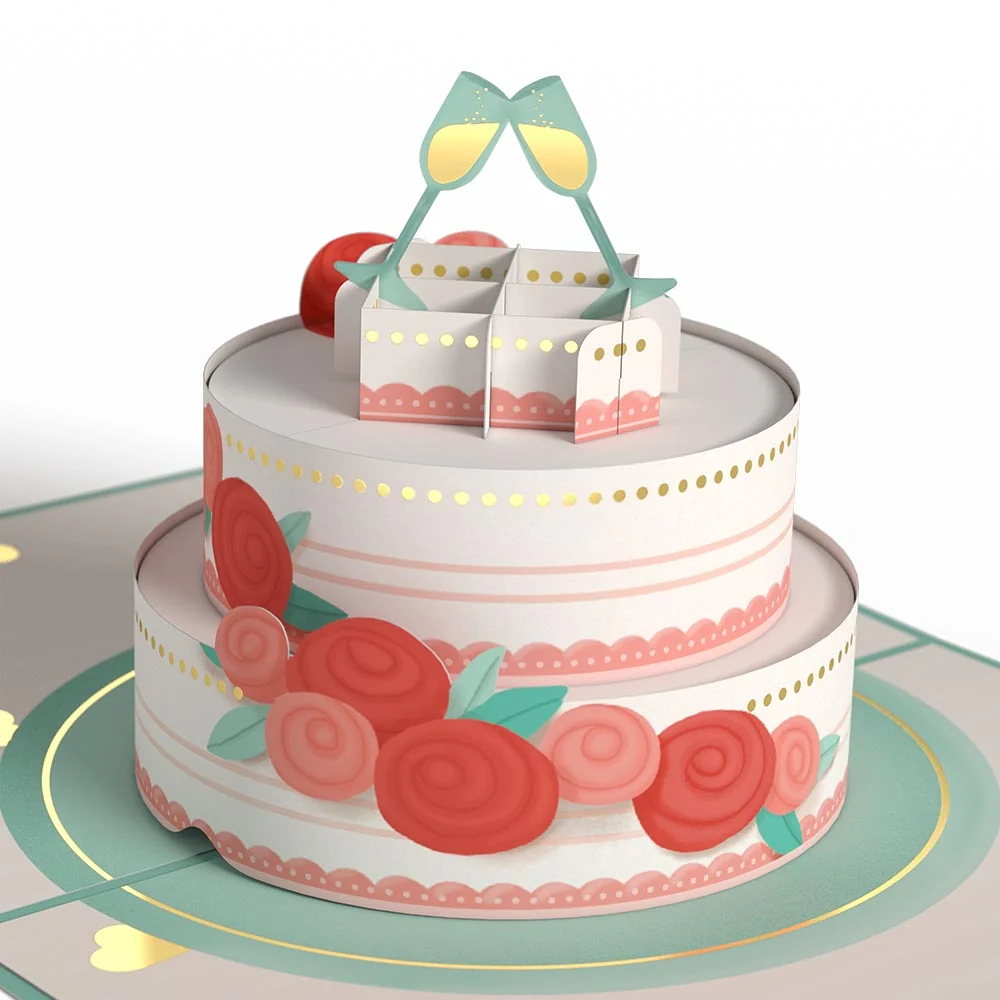 Lovepop Eat, Drink, and Be Married Pop-Up Card - Image 4