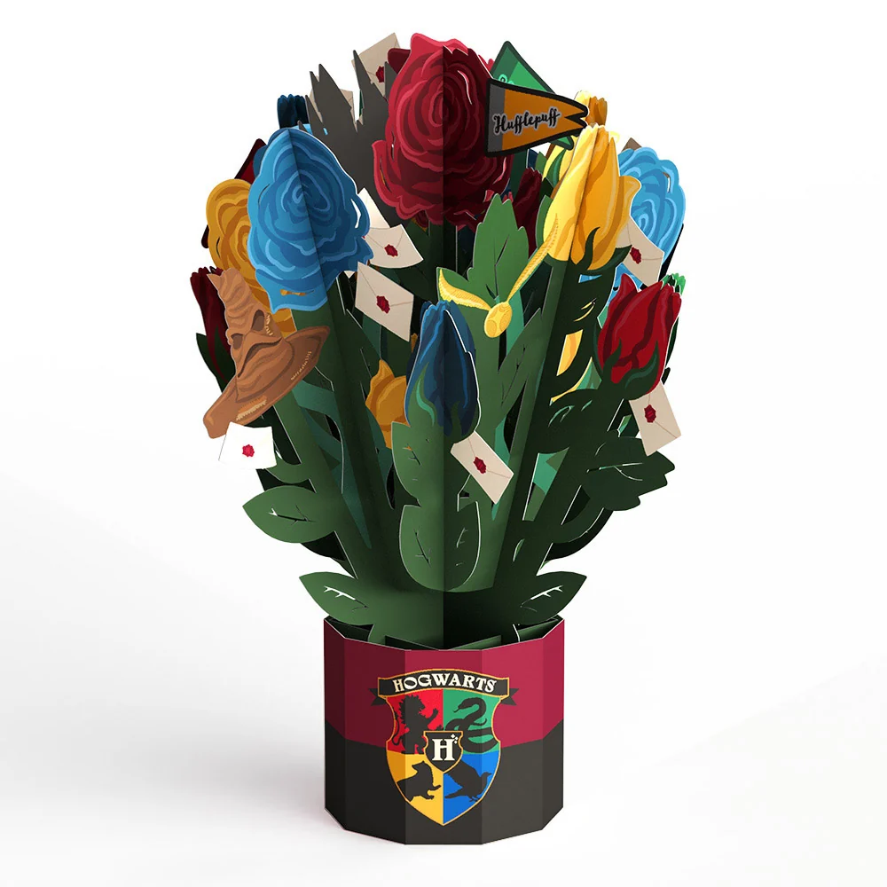 Lovepop Harry Potter Spellbinding Birthday Card with Mini Bouquet - Image 2