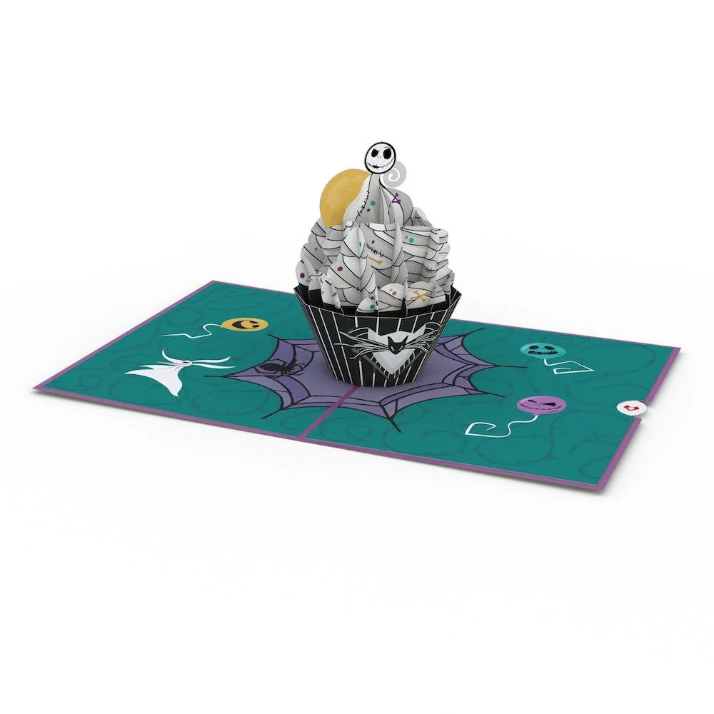 Lovepop Disney Tim Burton's The Nightmare Before Christmas Birthday Cupcake Pop-Up Card - Image 3