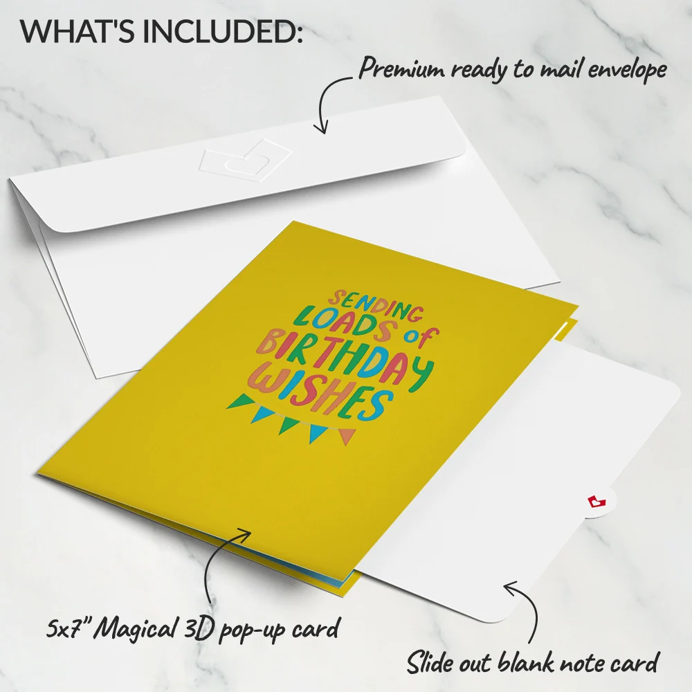 Lovepop Birthday Truck Pop-Up Card - Image 5