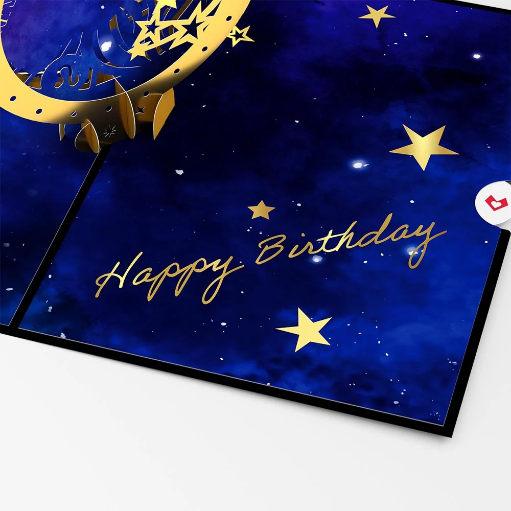 Lovepop Leo Zodiac Birthday Pop-Up Card - Image 7