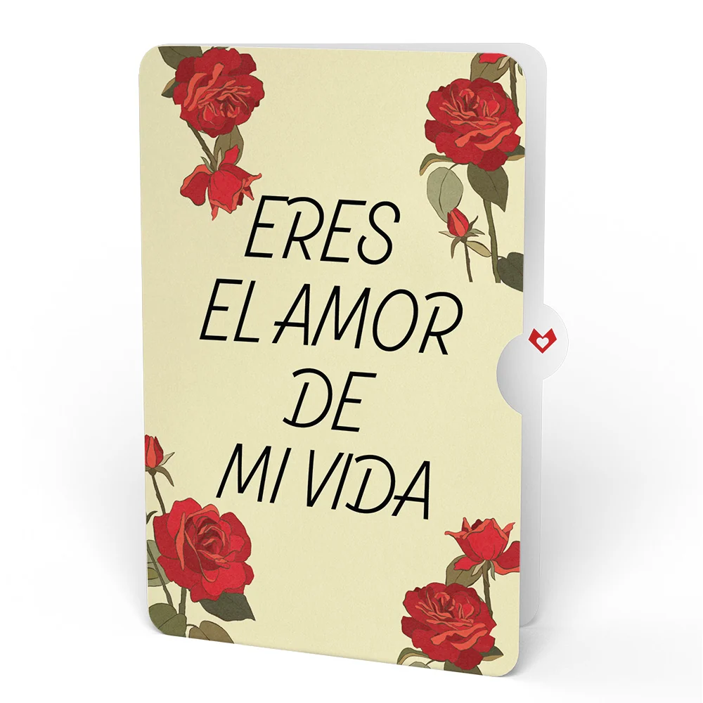 Lovepop Romantic Red Roses Eres El Amor De Mi Vida Valentine Bouquet and Sentiment Set Vase - Image 4
