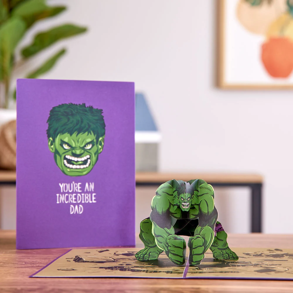 Lovepop Marvel's Hulk: Incredible Dad Pop-Up Card