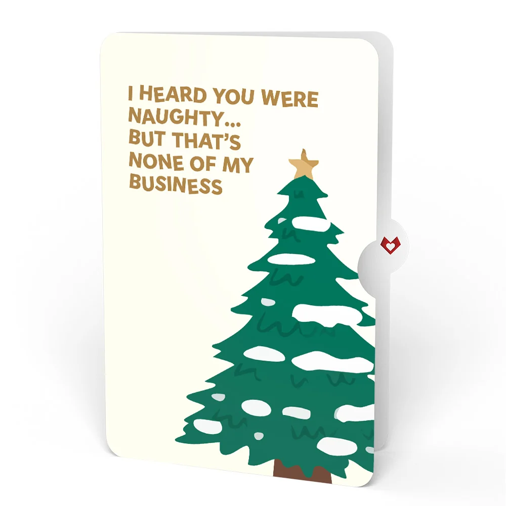 Lovepop Meowy Little Christmas Cats Pop-Up Card and Funny Tree Sentiment Set - Image 4