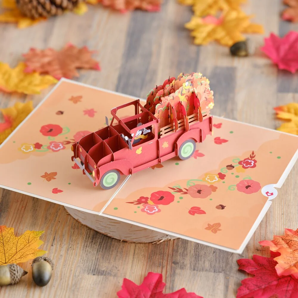 Lovepop Disney's Mickey Mouse Festive Fall Greetings Pop-Up Card - Image 4