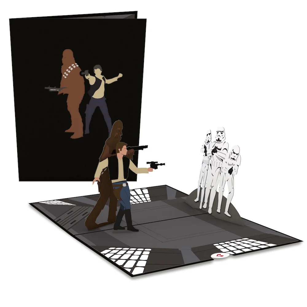 Lovepop Star Wars The Death Star Showdown Pop-Up Card