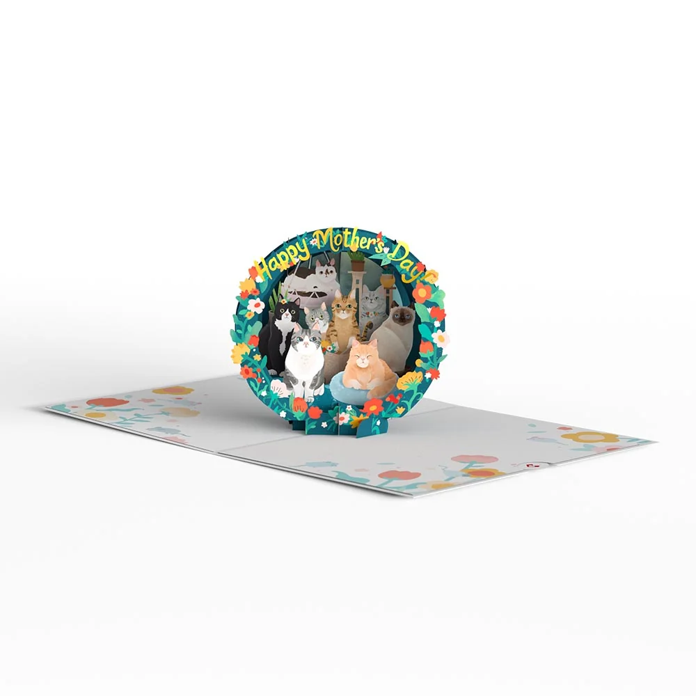 Lovepop Cat Mom Mother’s Day Pop-Up Card - Image 3