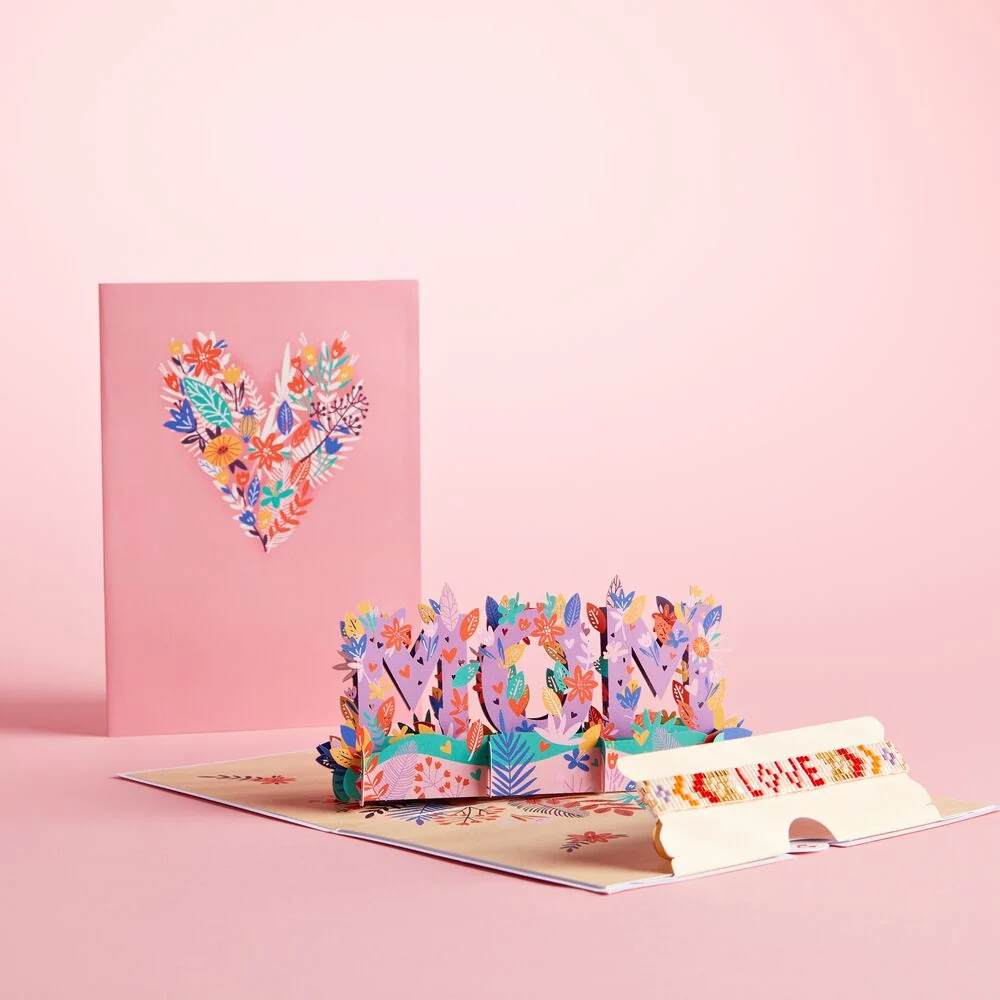 Lovepop Love for Mom Vibrant Card with Bracelet Glass - Image 2