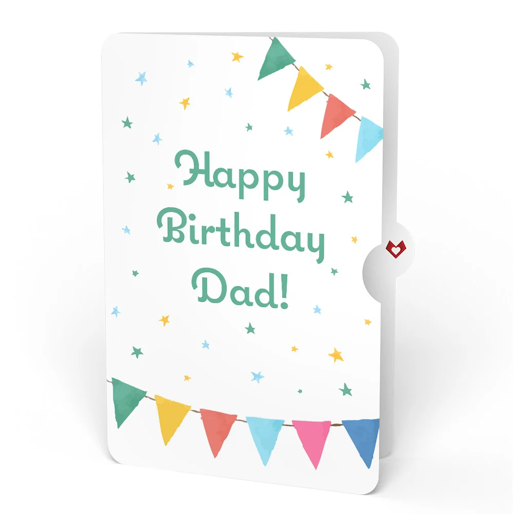 Lovepop Sprinkles Birthday Cake Pop-Up Card and Sentiment Set for Dad Candle - Image 4