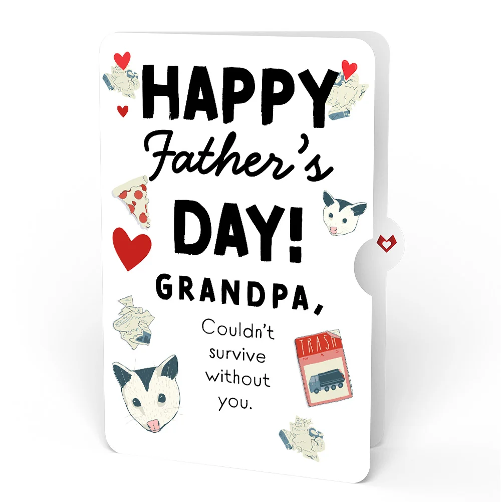 Lovepop Life Without You Is Trash Possums Father’s Day Pop-Up Card and Sentiment Set for Grandfather - Image 4