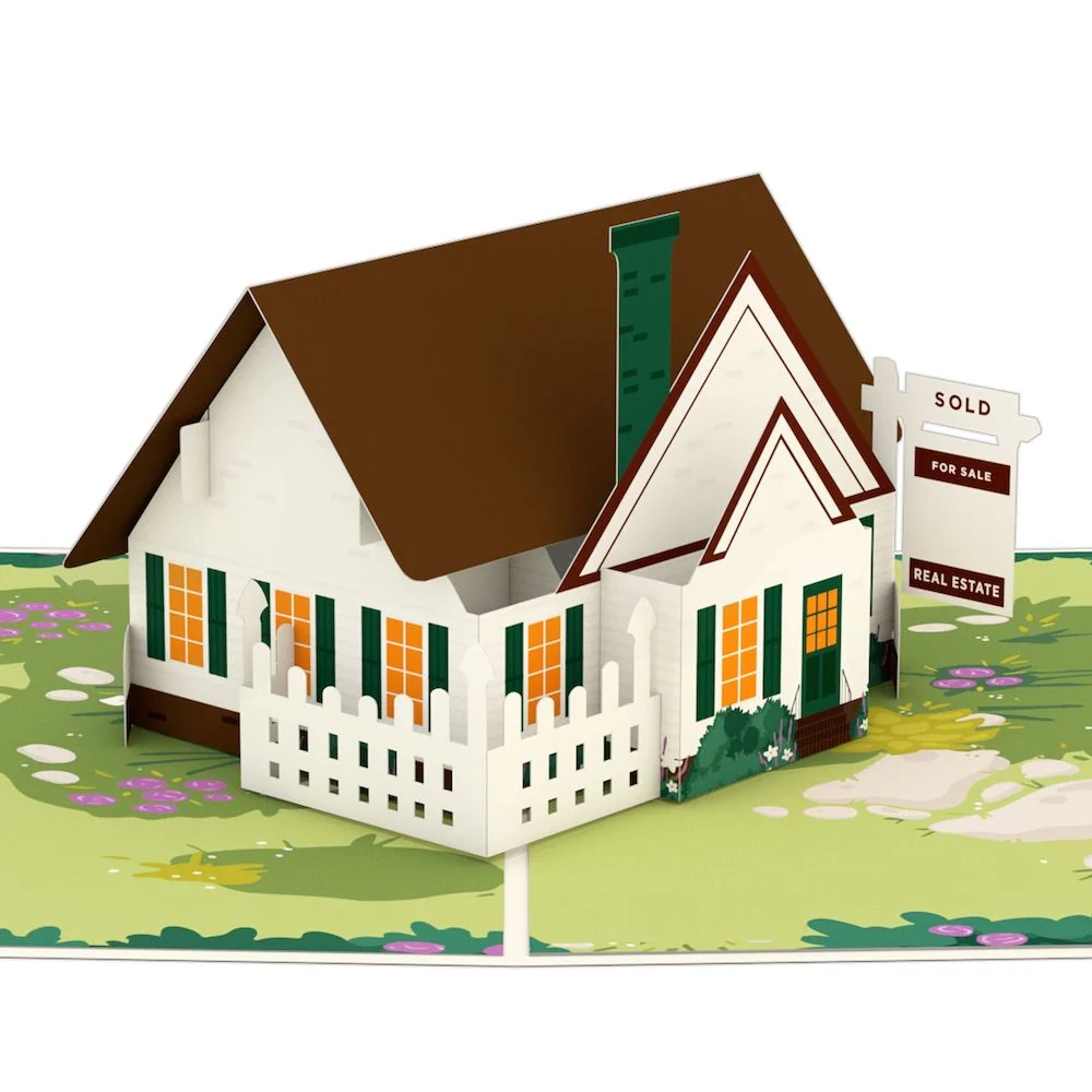 Lovepop House for Sale Pop-Up Card - Image 2