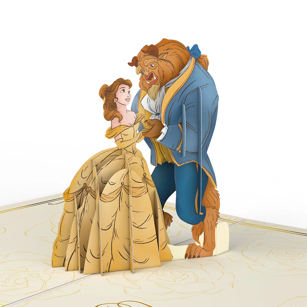 Lovepop Disney's Beauty and The Beast Enchanted Love Pop-Up Card - Image 5