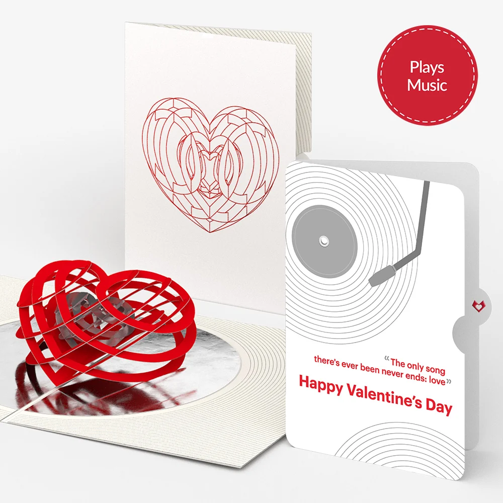 Lovepop Limited Edition and Timeless Melody Valentine's Day Sentiment Set – OK Go: Love Music Pop-Up Card