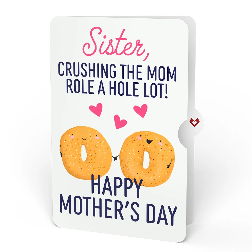Lovepop You Are My Everything Bagel Mother’s Day Pop-Up Card and Sentiment Set for Sister Plate - Image 4
