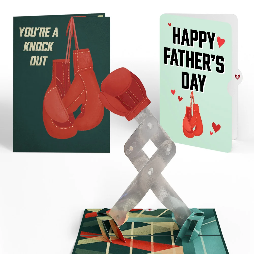 Lovepop You're a Knock Out Father's Day Pop-Up Card and Sentiment Set