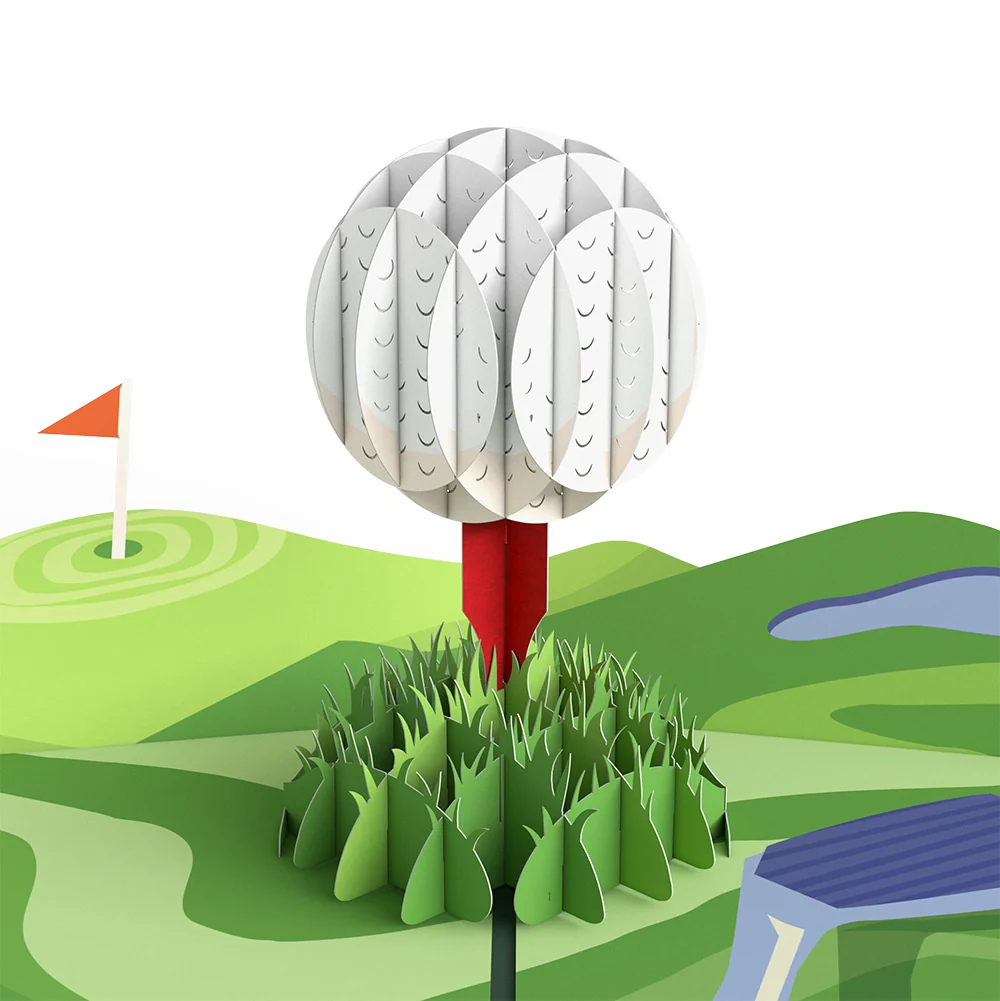 Lovepop Hole in One Father's Day Pop-Up Card and Golf Masters Weekend Sentiment Set for Dad - Image 3