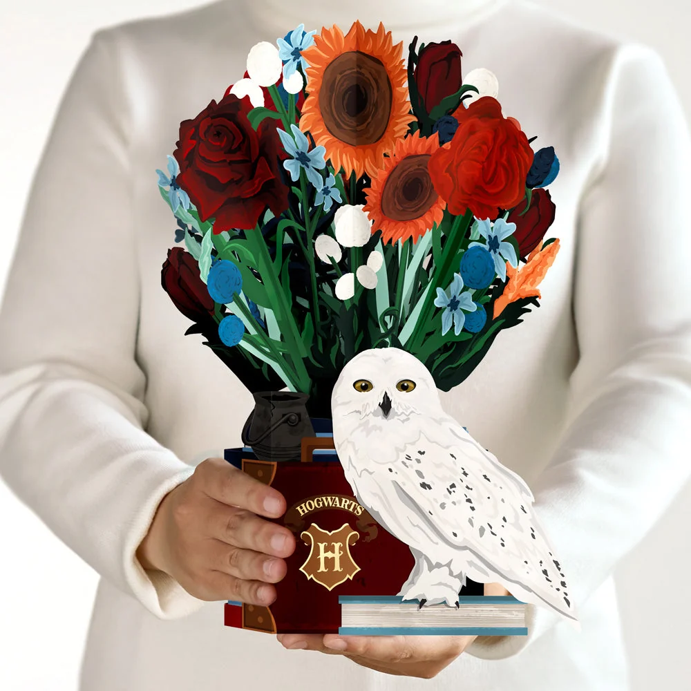 Lovepop Harry Potter Hedwig Flower Buds Bouquet Vase
