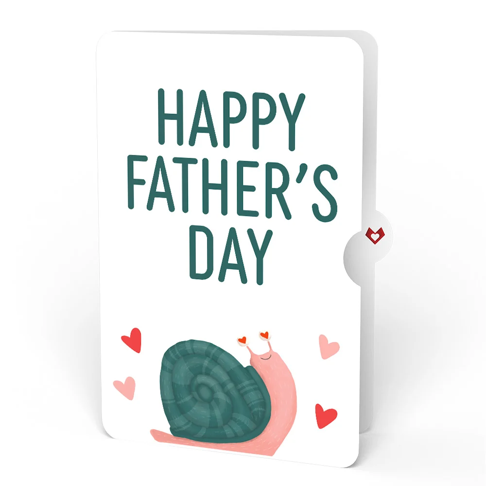 Lovepop Love You Slow Much Snail Father’s Day Pop-Up Card and Sentiment Set for Dad - Image 4