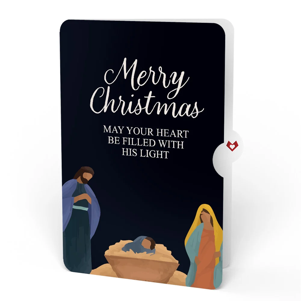 Lovepop Elegant Nativity Christmas Pop-Up Card and Sentiment Set - Image 4