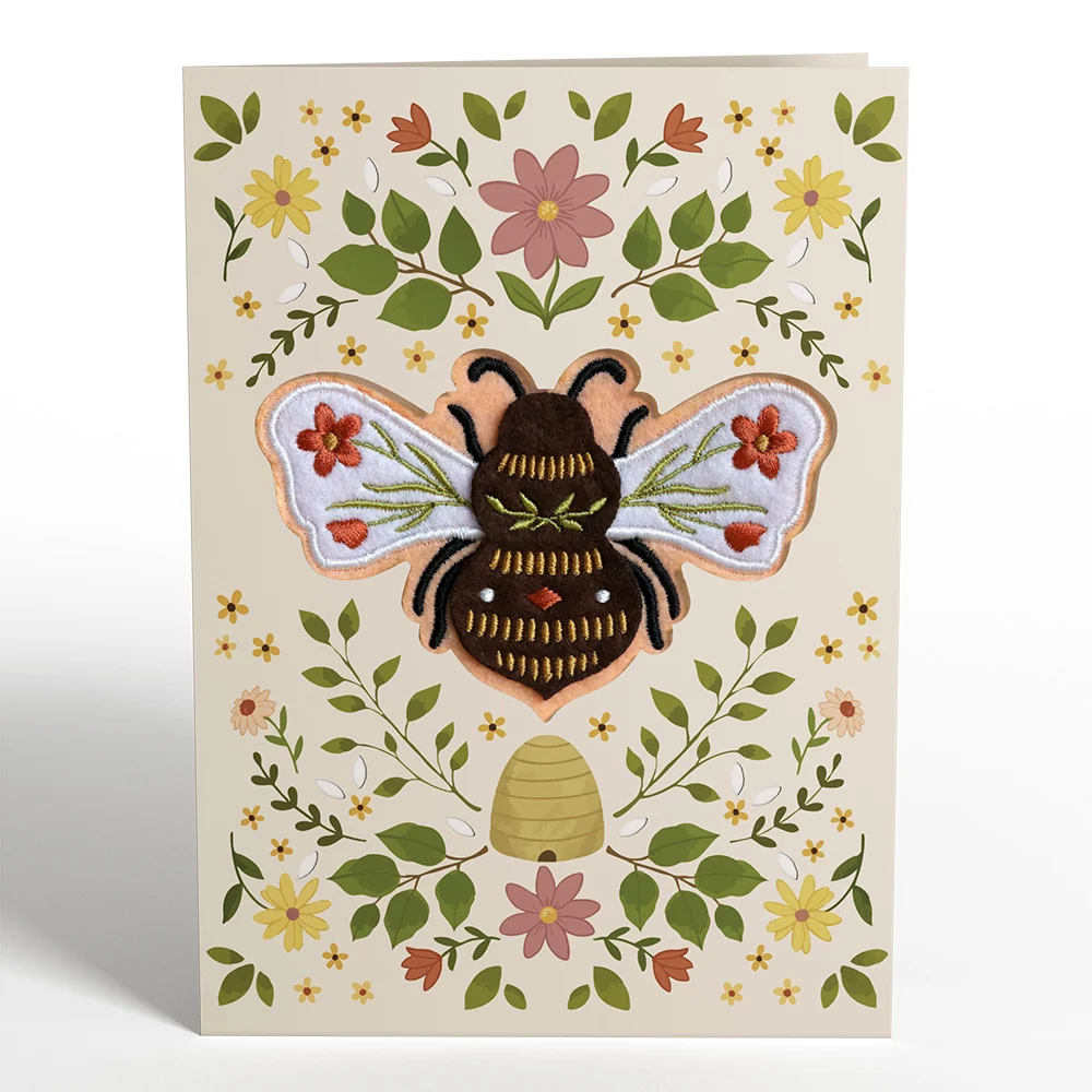 Lovepop Botanical Bee HeartFelt Charm Card - Image 7