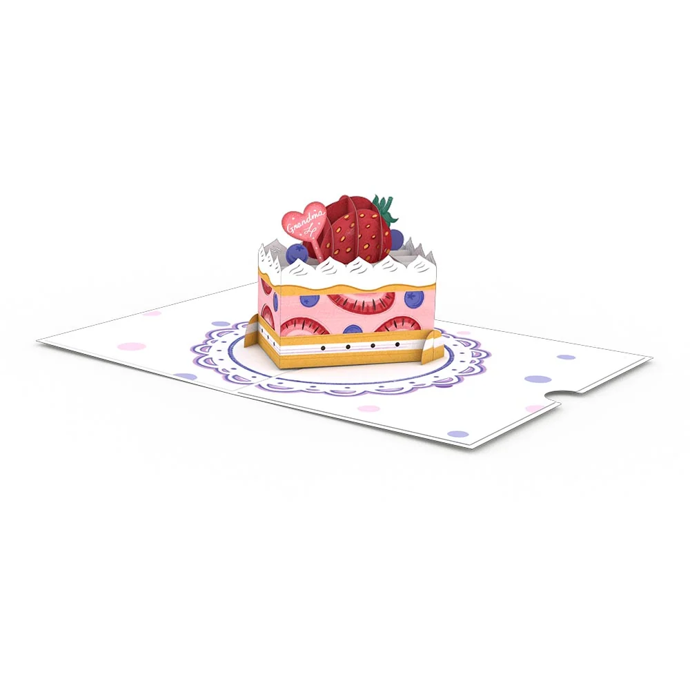 Lovepop Berry Sweet Grandma Pop-Up Card - Image 3