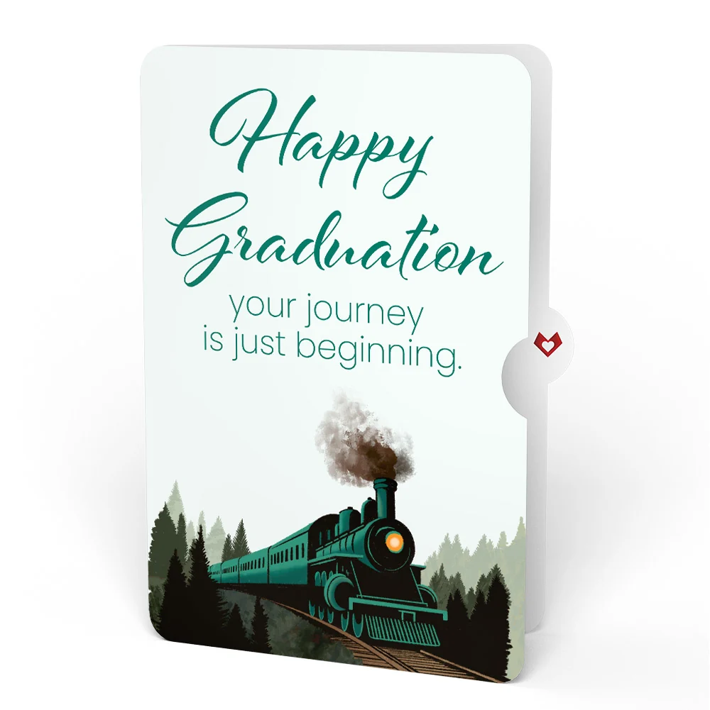 Lovepop Classic Train Graduation Pop-Up Card and Sentiment Set - Image 4