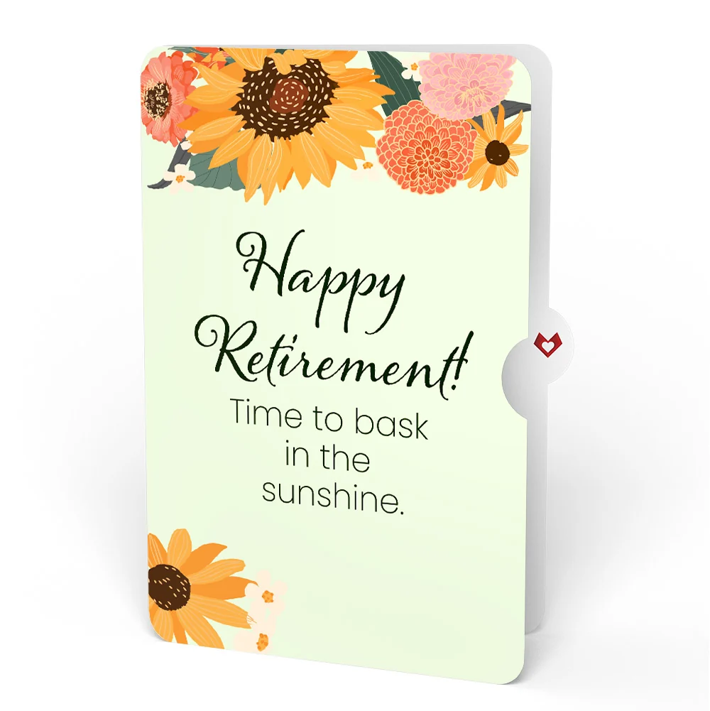 Lovepop Stained Glass Sunflowers Retirement Pop-Up Card and Sentiment Set - Image 4