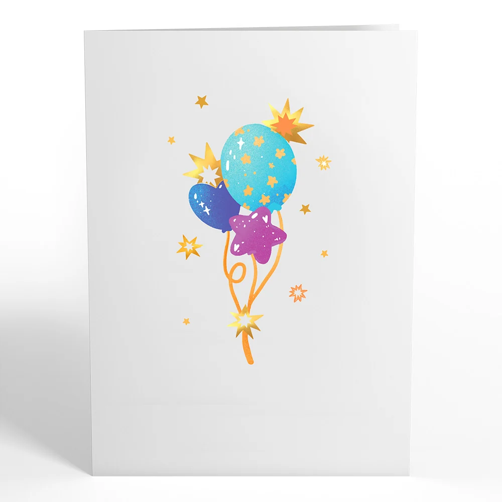 Lovepop Birthday Celebration Pop-Up Card Candle - Image 4