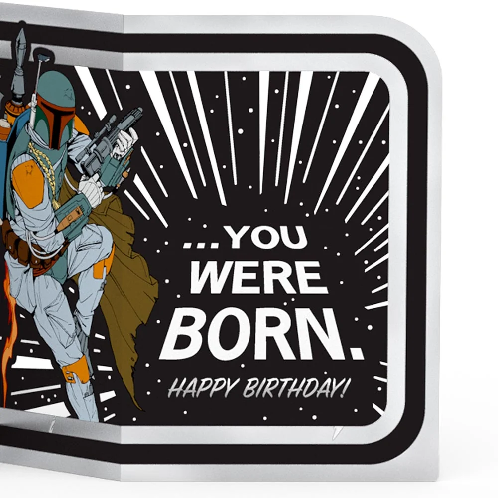 Lovepop Star Wars Happy Birthday Loooooong Card (Expands to 2 feet) - Image 3