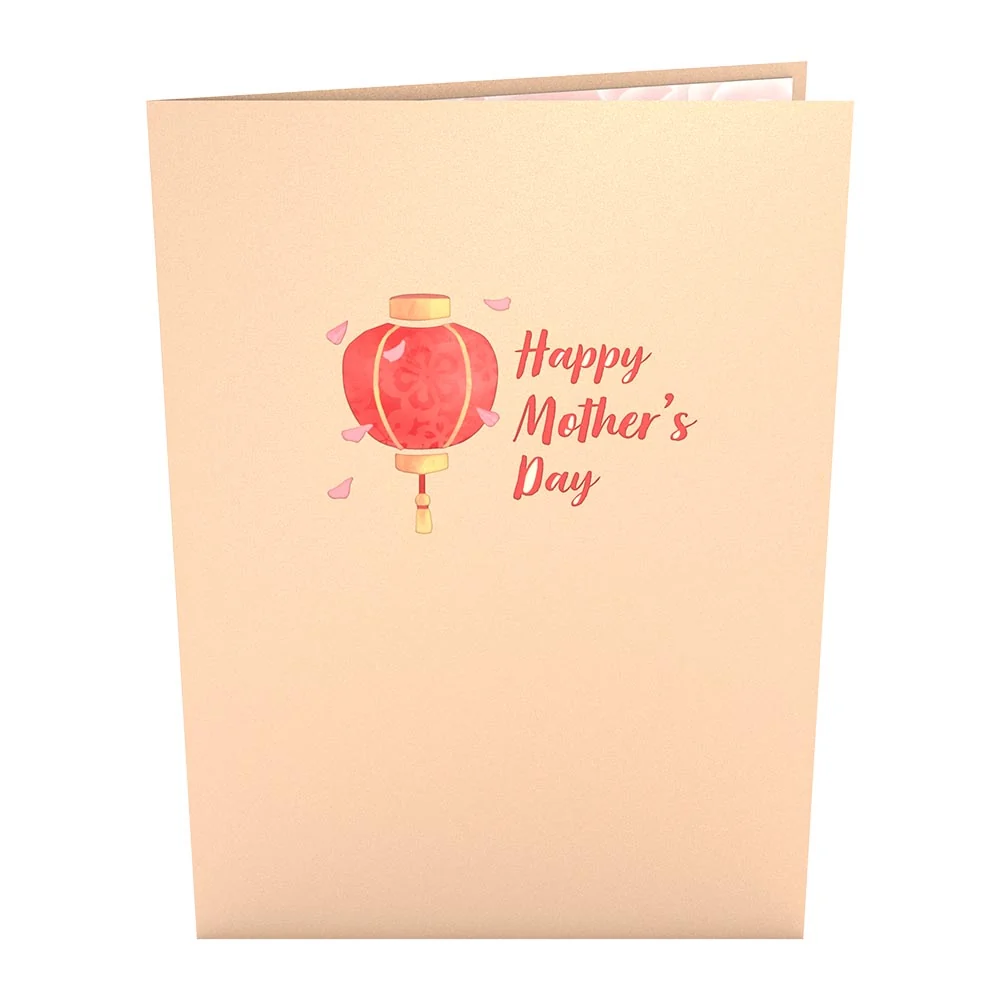 Lovepop Mother's Day Red Sakura Pop-Up Card - Image 4
