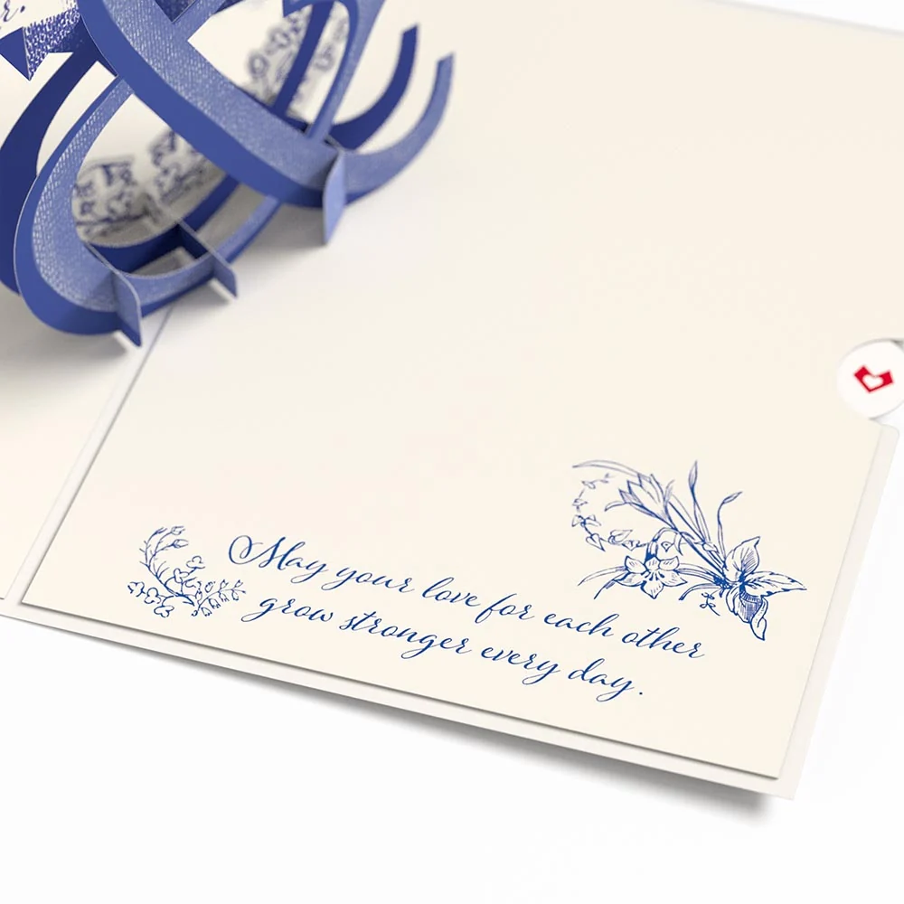 Lovepop Better Together Mr. & Mrs. Wedding Pop-Up Card - Image 2