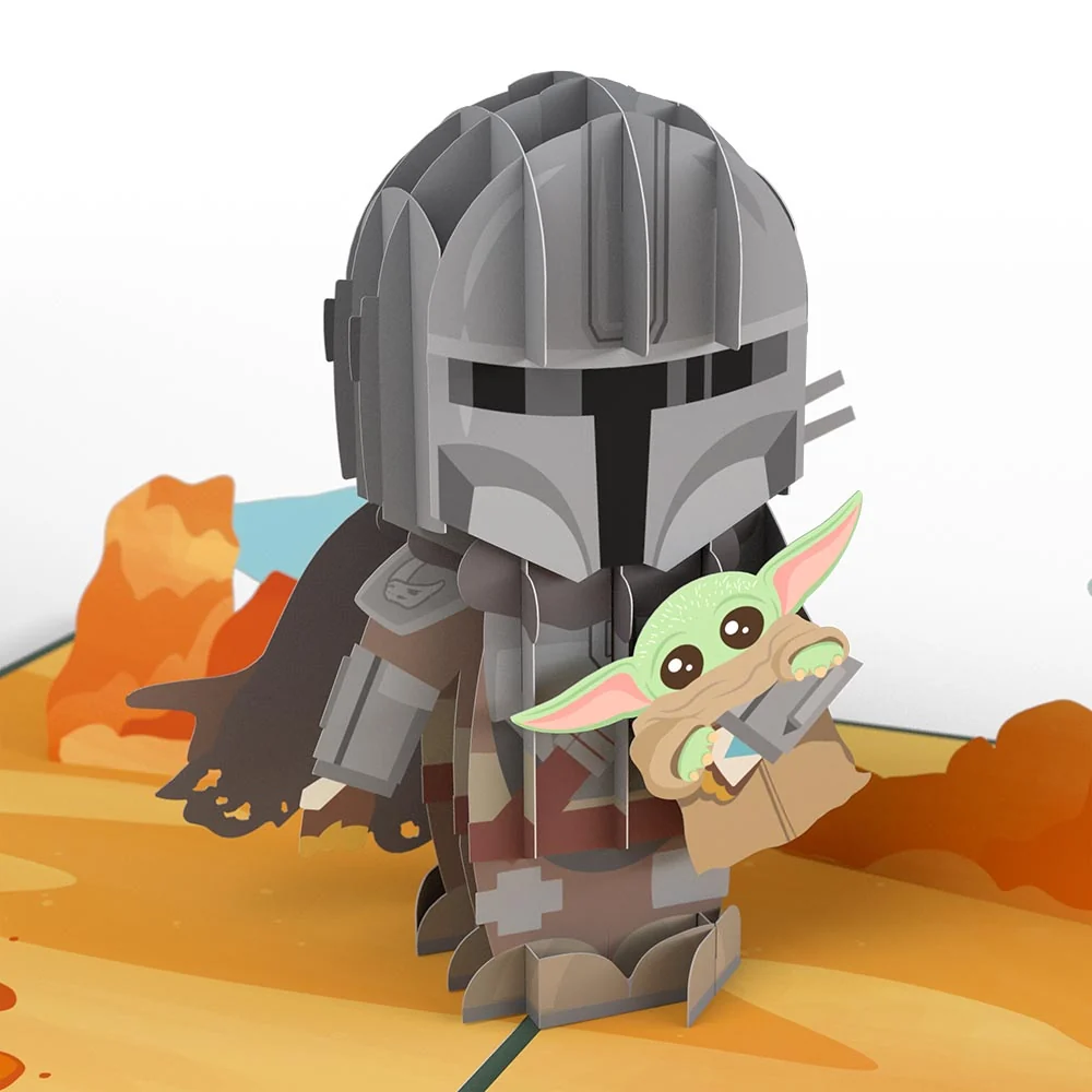 Lovepop Star Wars The Mandalorian Beskar Father's Day Pop-Up Card - Image 2