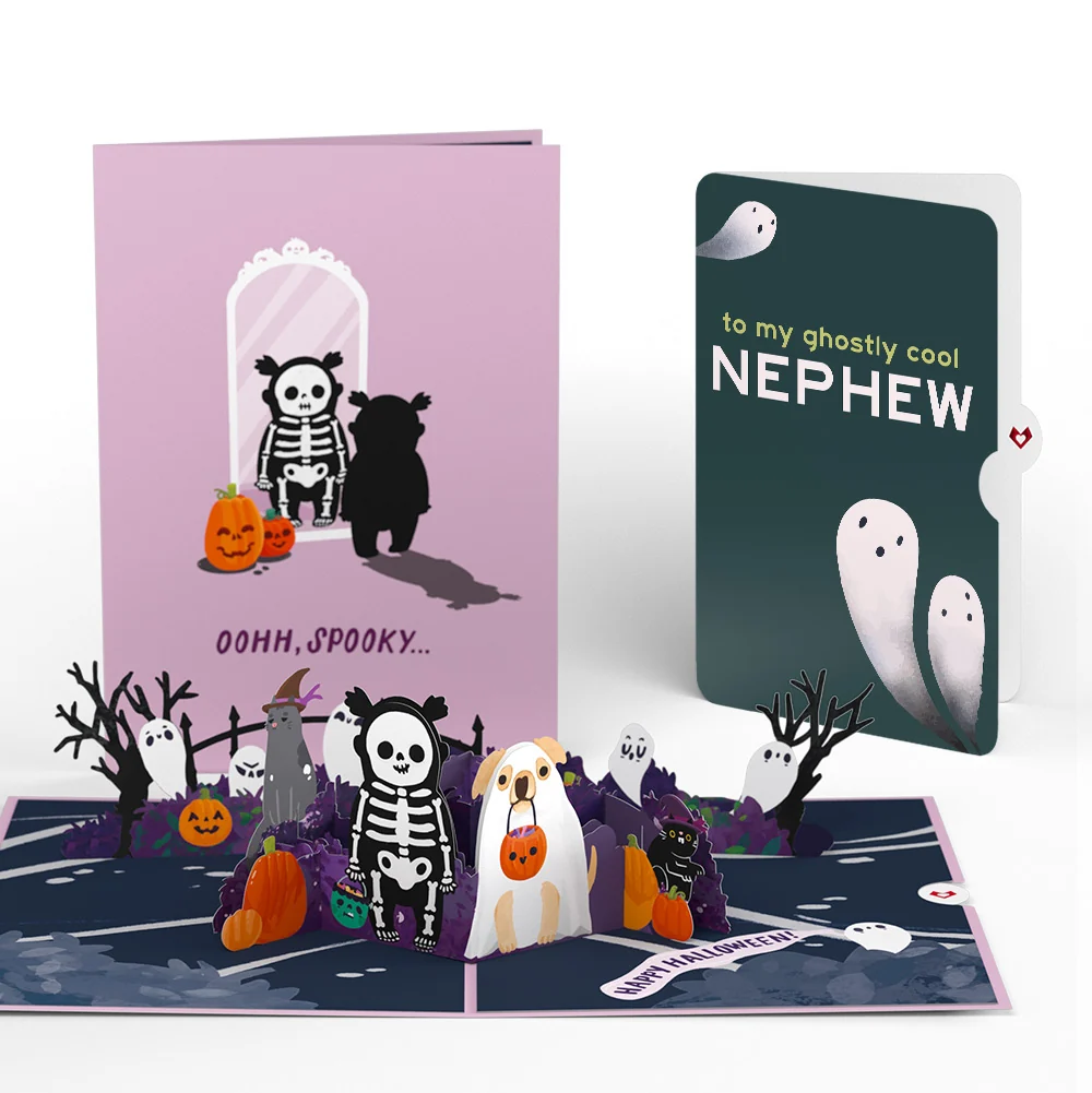 Lovepop 'Oohh, Spooky' Halloween Pop-Up Card and Sentiment Set for Nephew