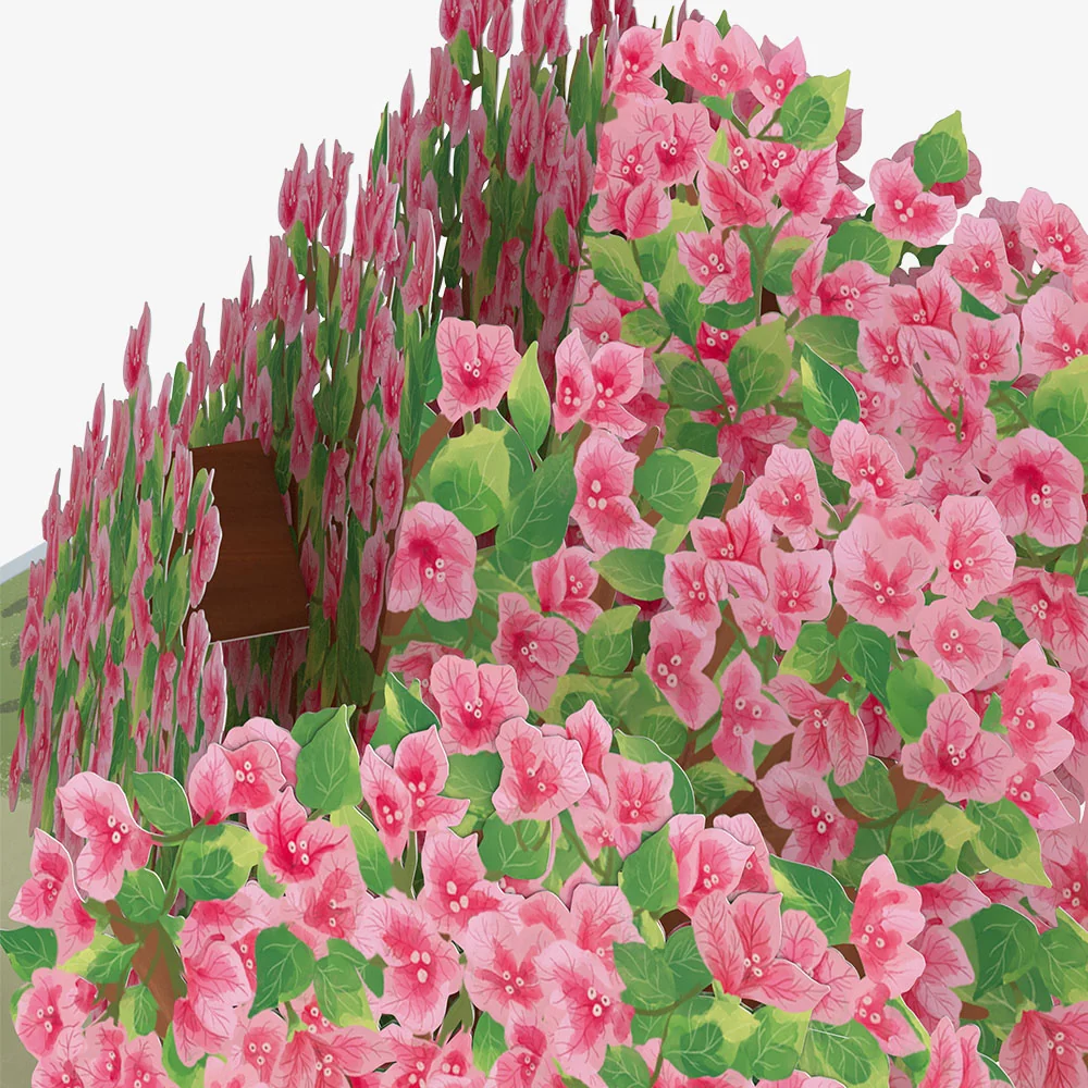 Lovepop Bougainvillea Garden Thinking of You Pop-Up Card and Sentiment Set Chair - Image 3
