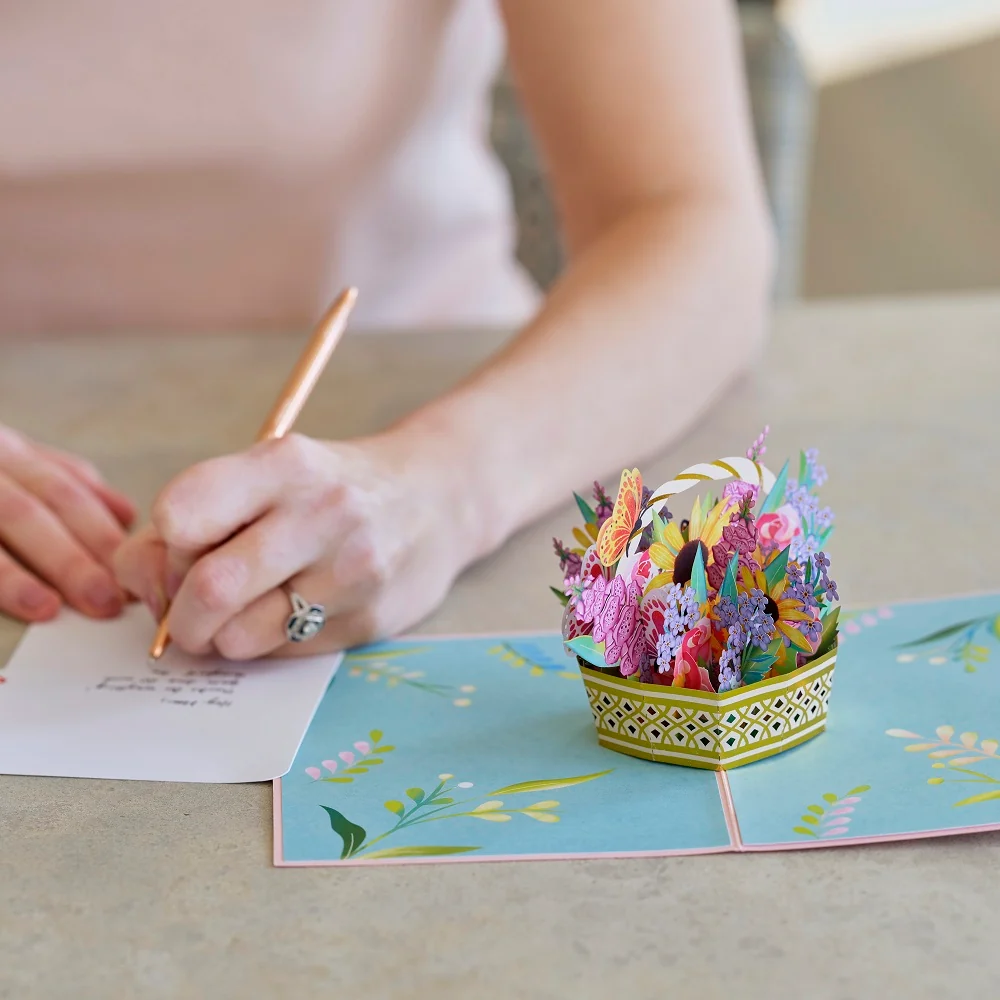 Lovepop Mother's Day Sunflower Basket Pop-Up Card - Image 7