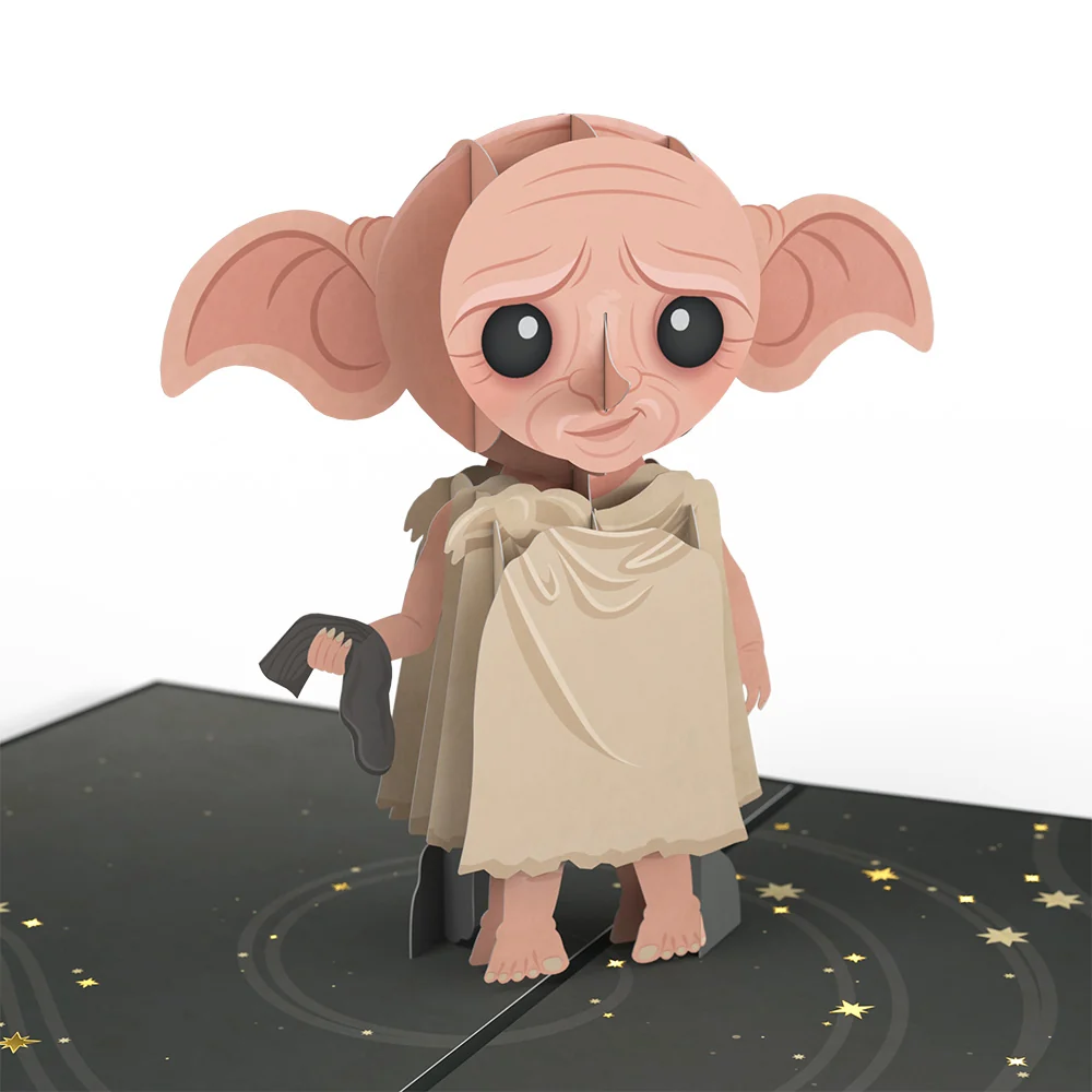 Lovepop Harry Potter Dobby Birthday Pop-Up Card & Flower Buds Bouquet Bundle - Image 8