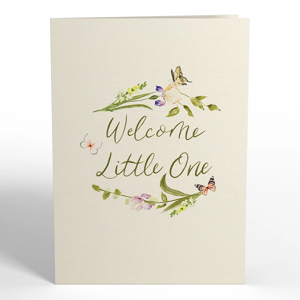 Lovepop Welcome Little One New Baby Pop-Up Card - Image 4