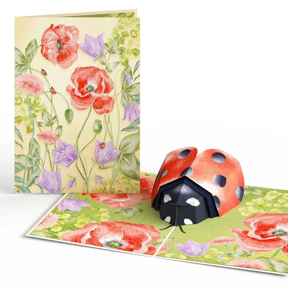 Lovepop Lovely Ladybug Pop-Up Card