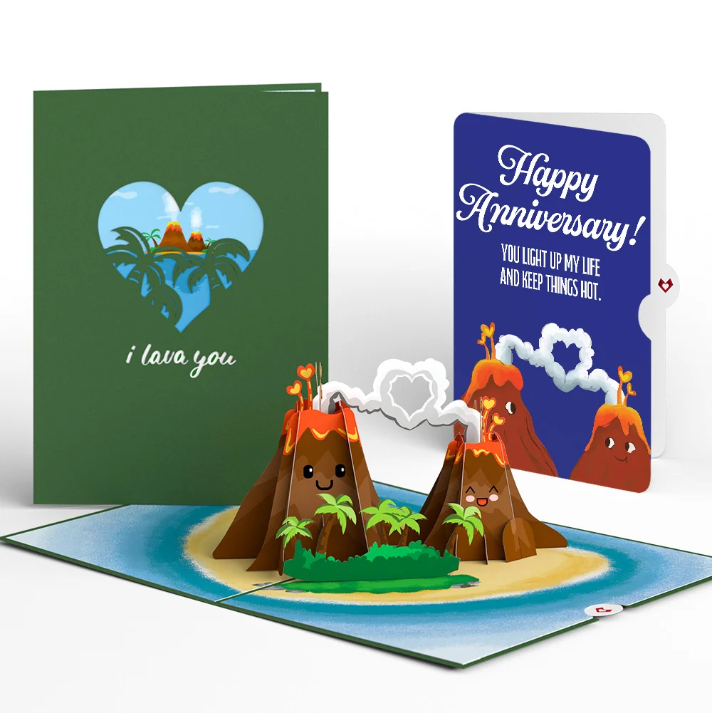 Lovepop I Lava You Anniversary Pop-Up Card and Sentiment Set