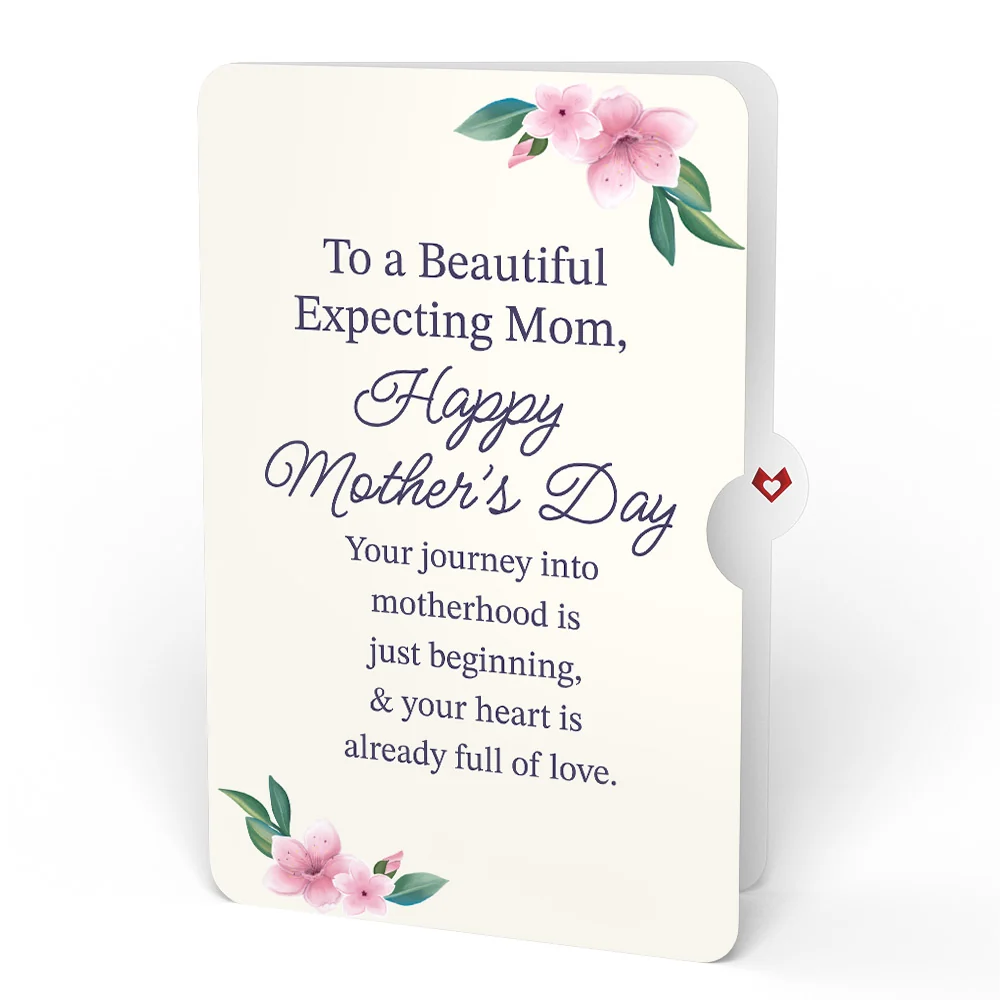 Lovepop Peony Mother's Day Bouquet and Sentiment Set for Expecting Mom Vase - Image 4