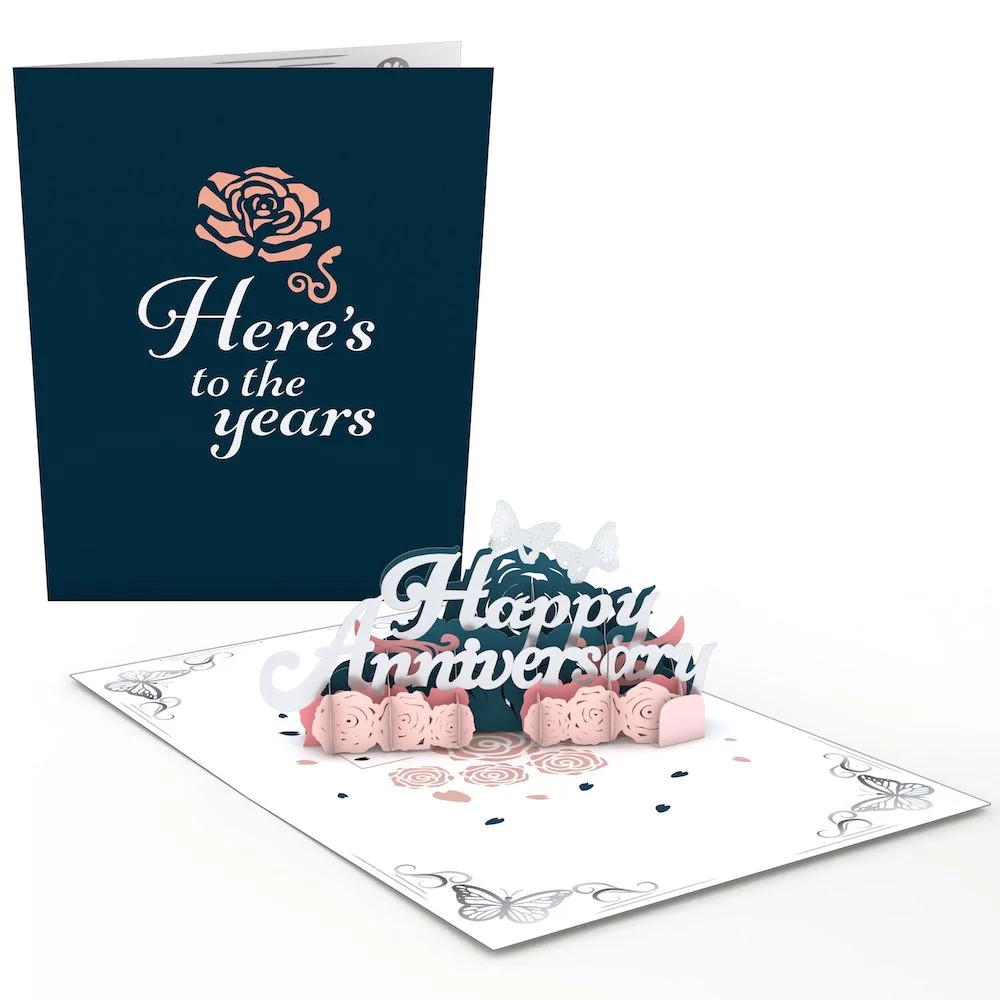 Lovepop Happy Anniversary: Paperpop Card Candle