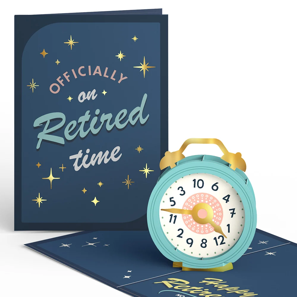 Lovepop Officially on Retired Time Pop-Up Card