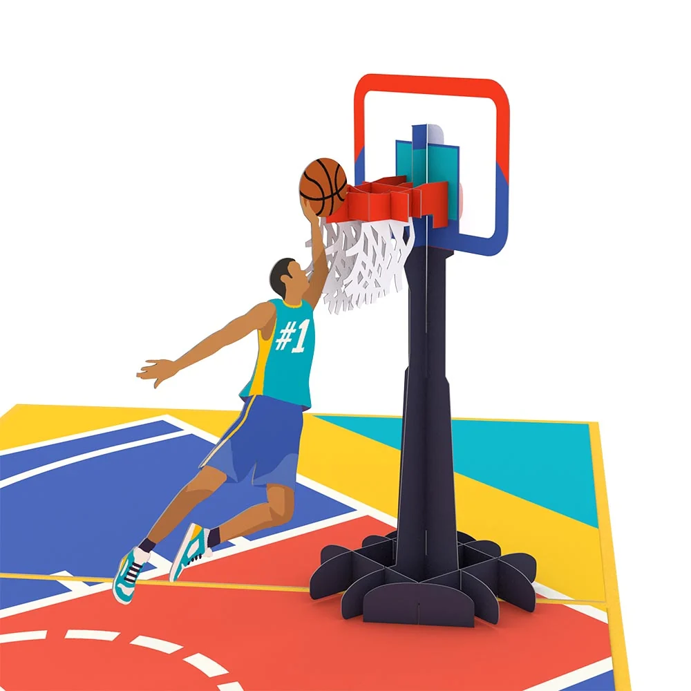 Lovepop Dad's Slam Dunk Pop-Up Card - Image 2