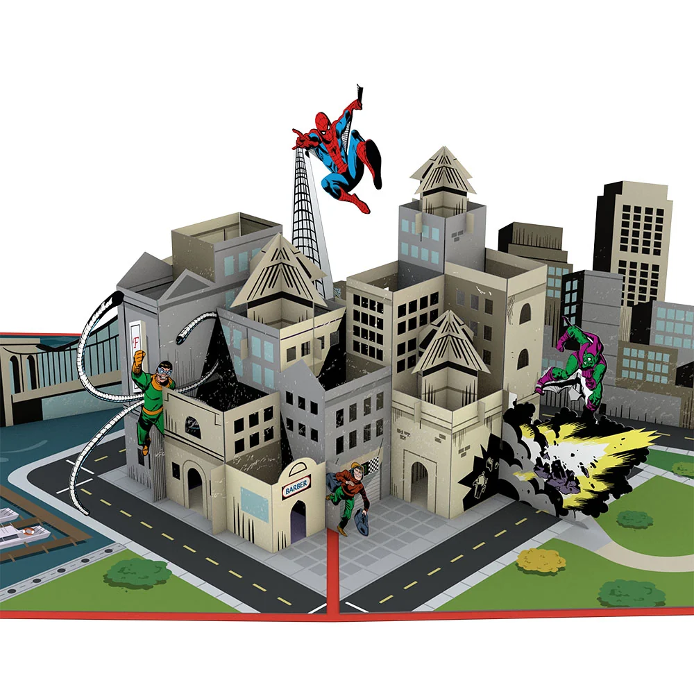 Lovepop Marvel’s Spider-Man You’re Amazing Pop-Up Card and Flower Buds Bouquet Bundle - Image 3